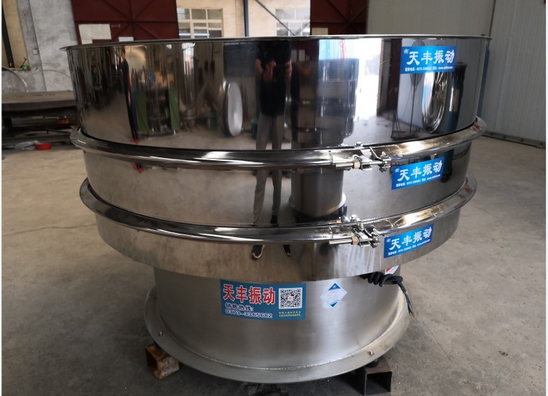 上海 1200型不銹鋼振動篩生姜粉篩分除雜